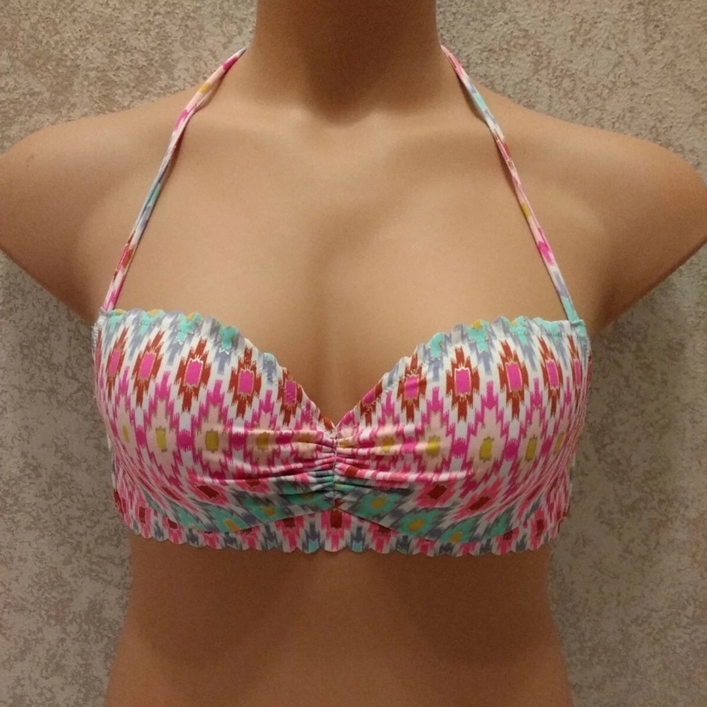 Victoria's Secret Vibrant Ikat Bikini Top